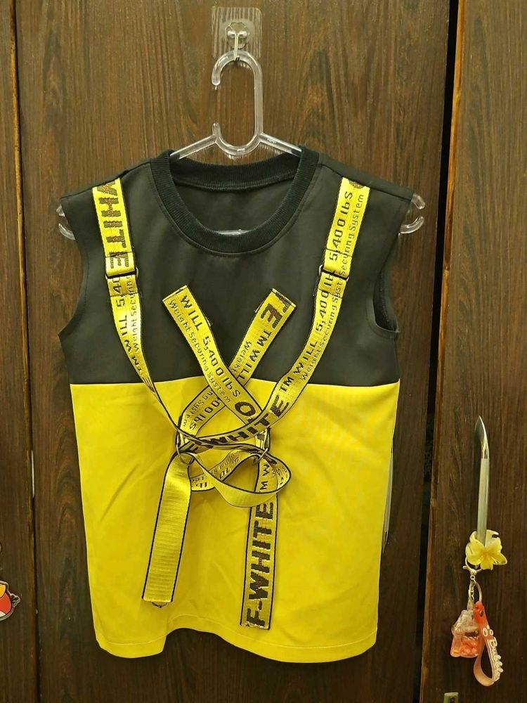 belts Sleeveless Top