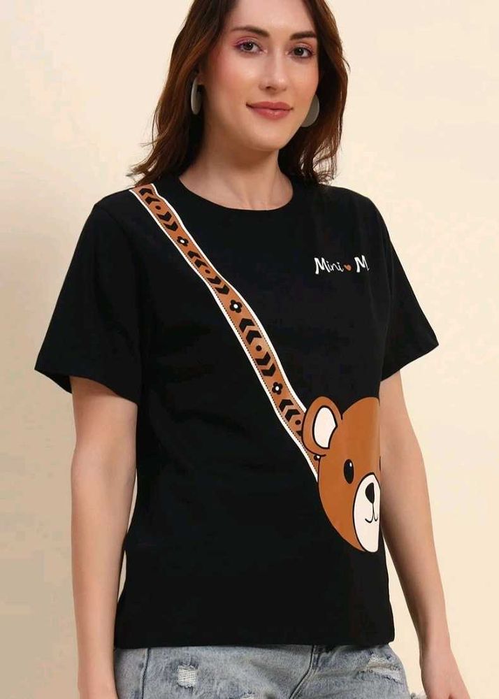 Cute Teddy Graphic Tee