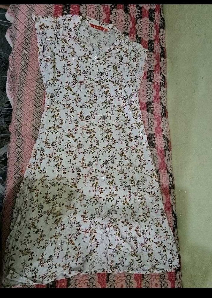 Floral Print Summer Dress