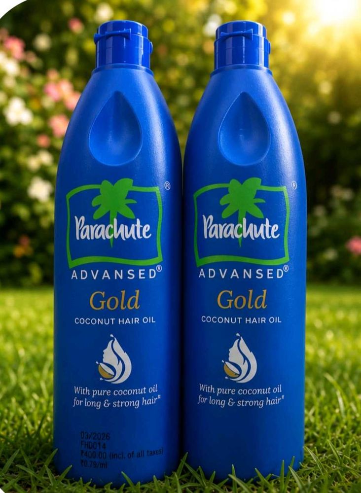 Parachute Advanced Gold Coconut Hair Oil (2 Bottle