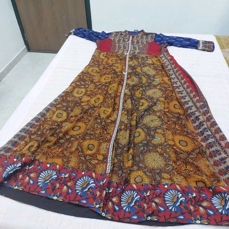 Beautiful Floral Print women gown