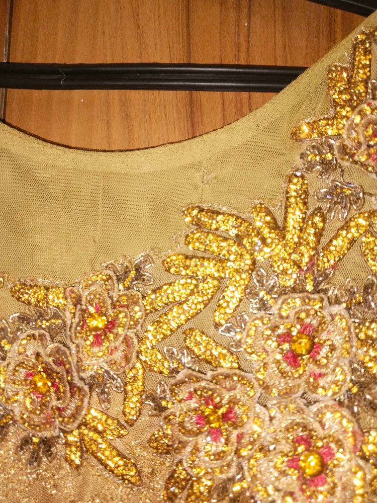 Exquisite Embellished Lehenga Choli Top