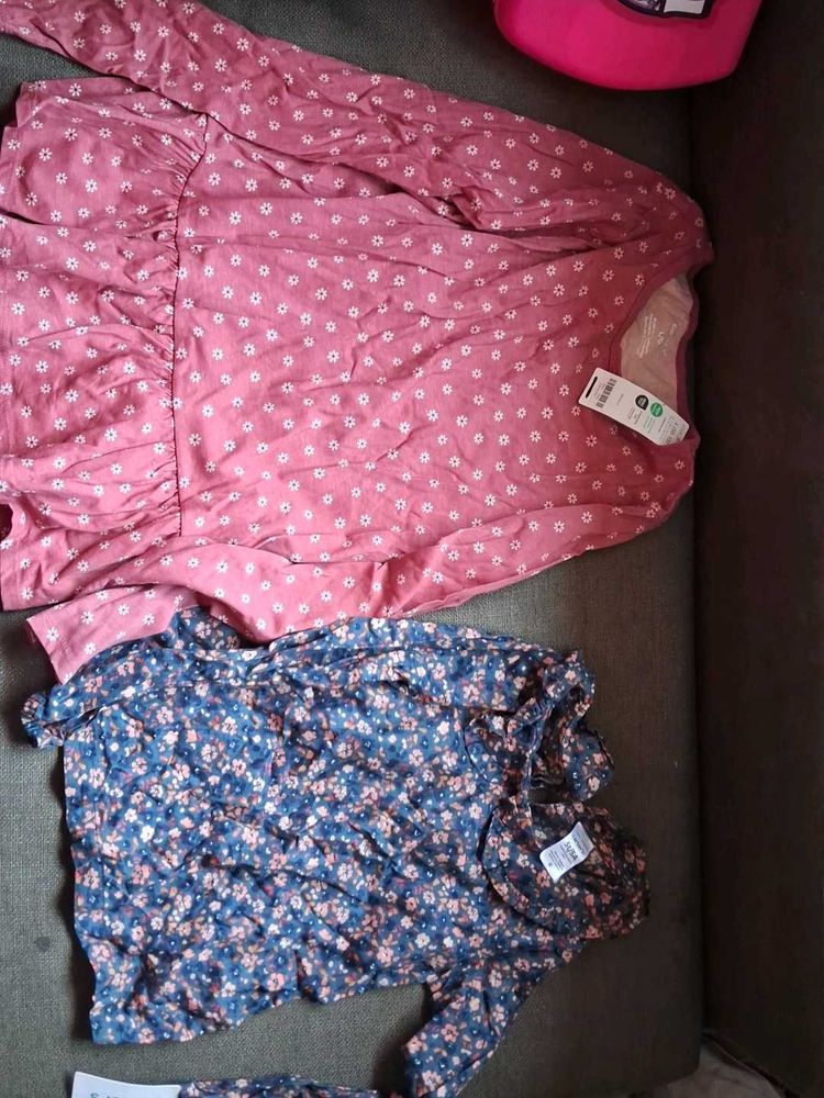 Cute Floral Print Tops - Set of 2