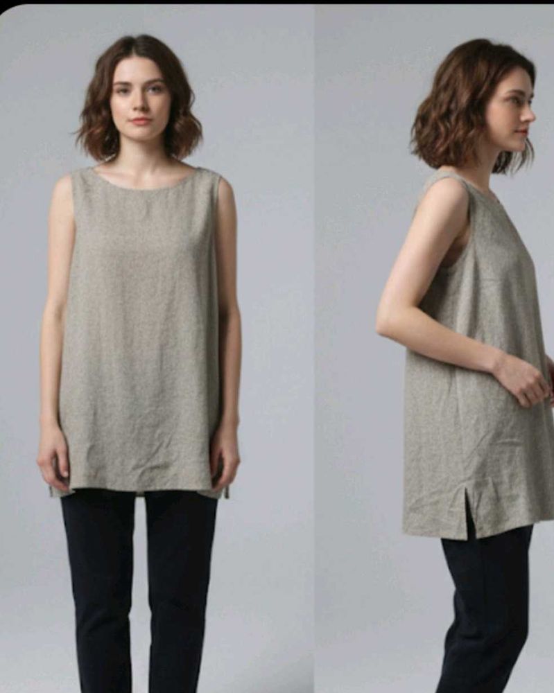 Sleeveless Tunic Top