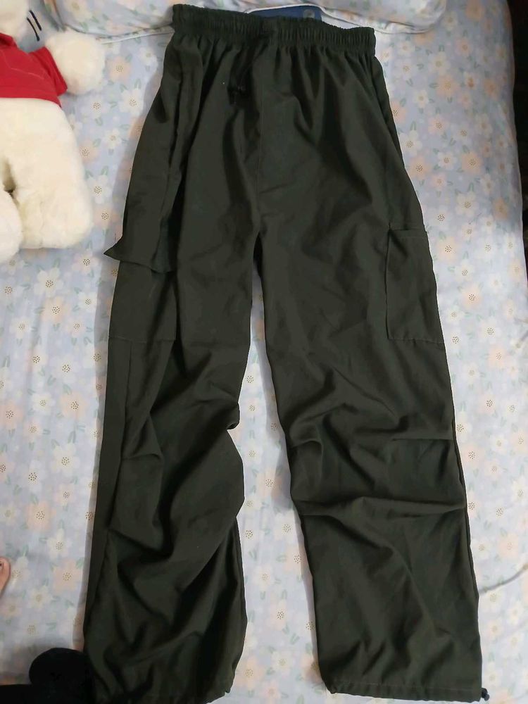 Dark Green Cargo Pants