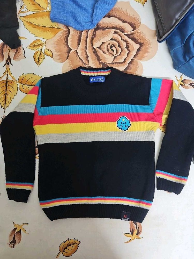 Colorful Striped boy's Sweater