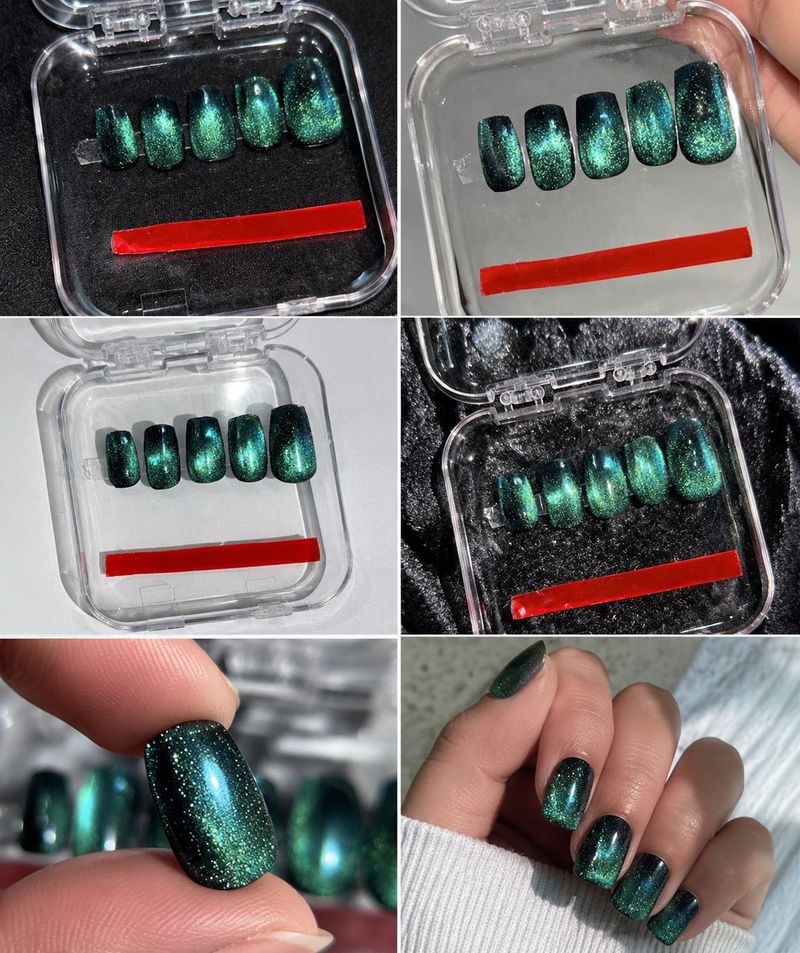 Cat Eye Press-On Nails