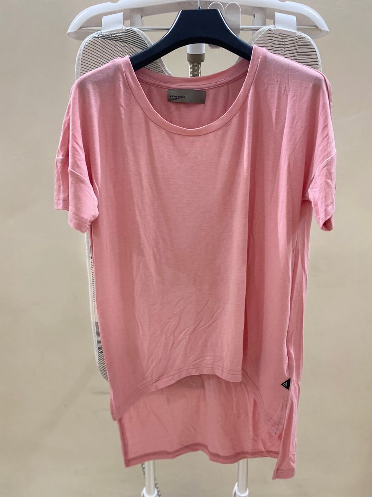 Soft Pink Relaxed Fit T-Shirt