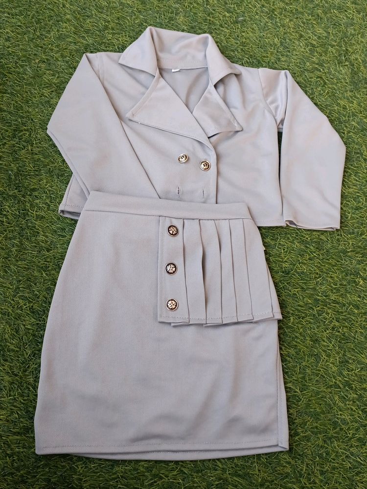 2 Piece (Top And Skirt)