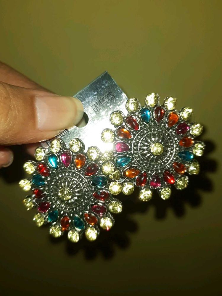 Oxidised Earring, Party Earrings