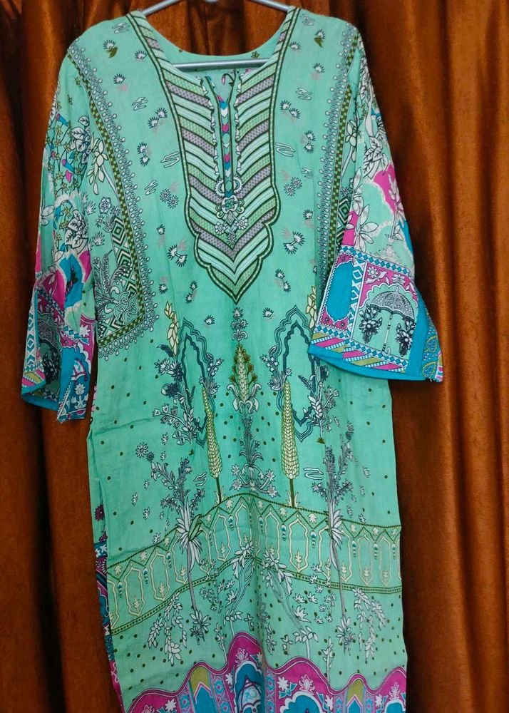 Pakistani Printed Kurta