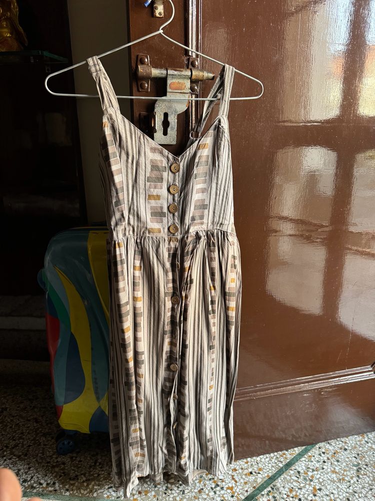 Grwy Cotton Casual Dress