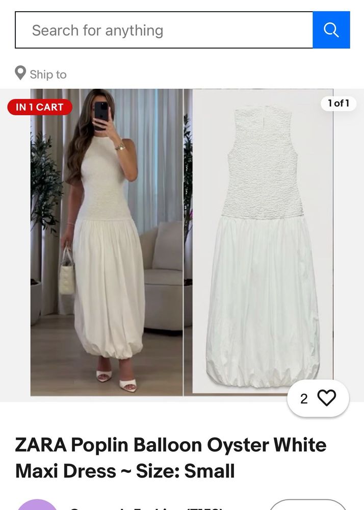NEW ZARA Chic White Textured Sleeveless Dress
