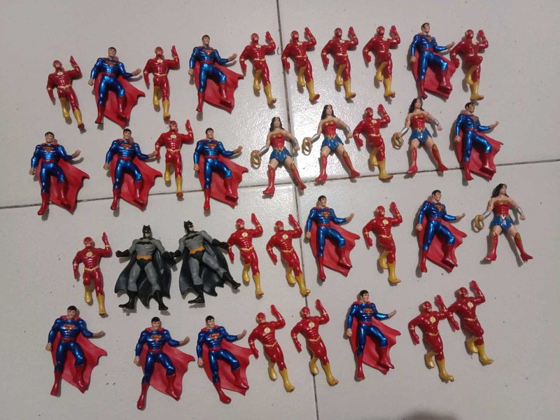 Superhero Action Figures Set