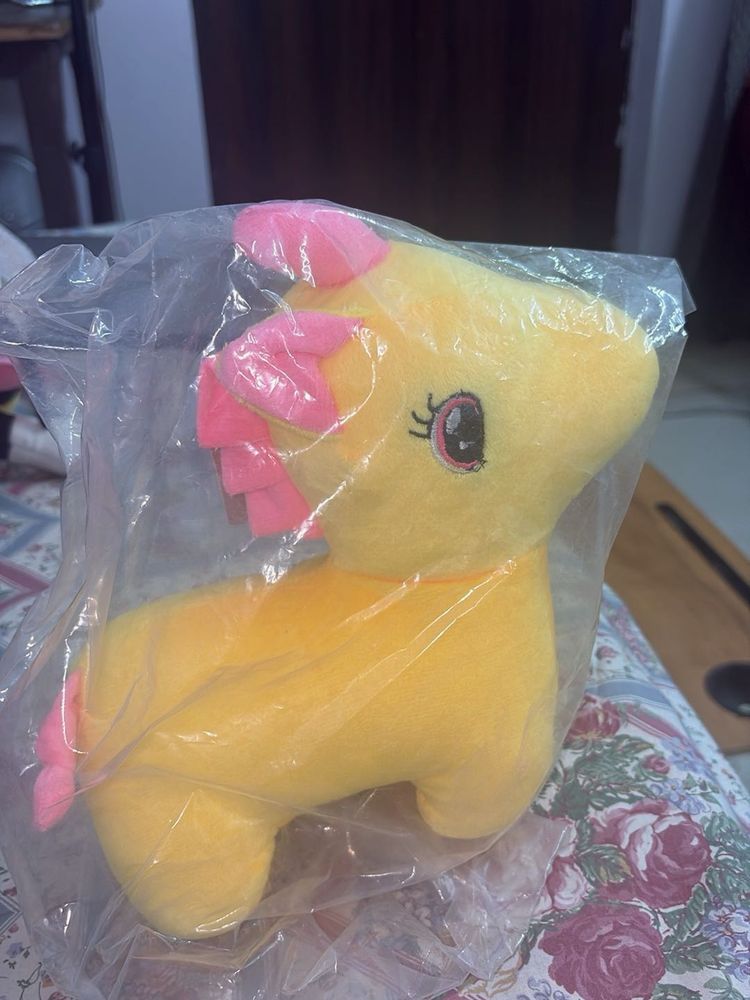 Cute Yellow Plush Toy