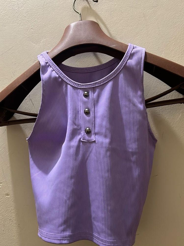 Cute Purple Tank Top
