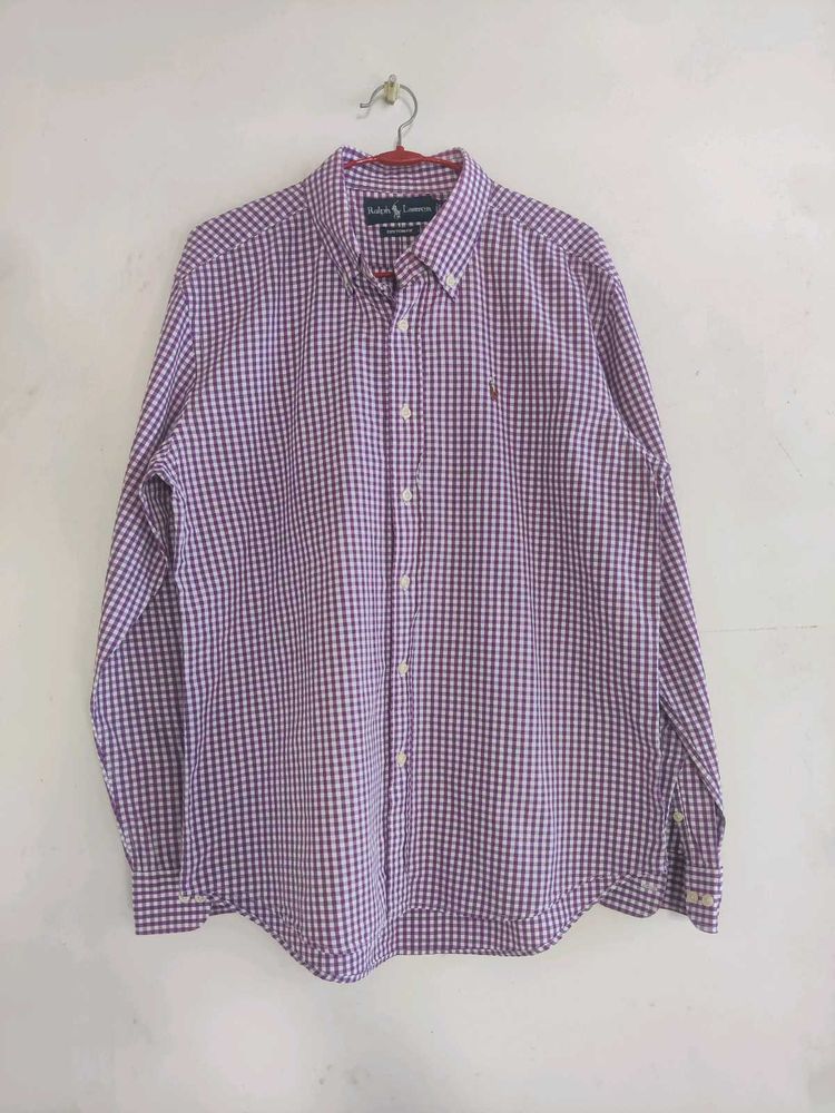 Ralph Lauren Gingham Button-Down Shirt