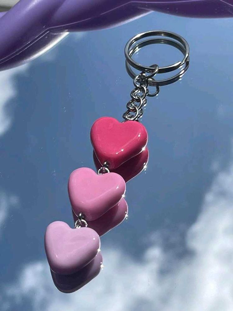 Cute Heart Keychain