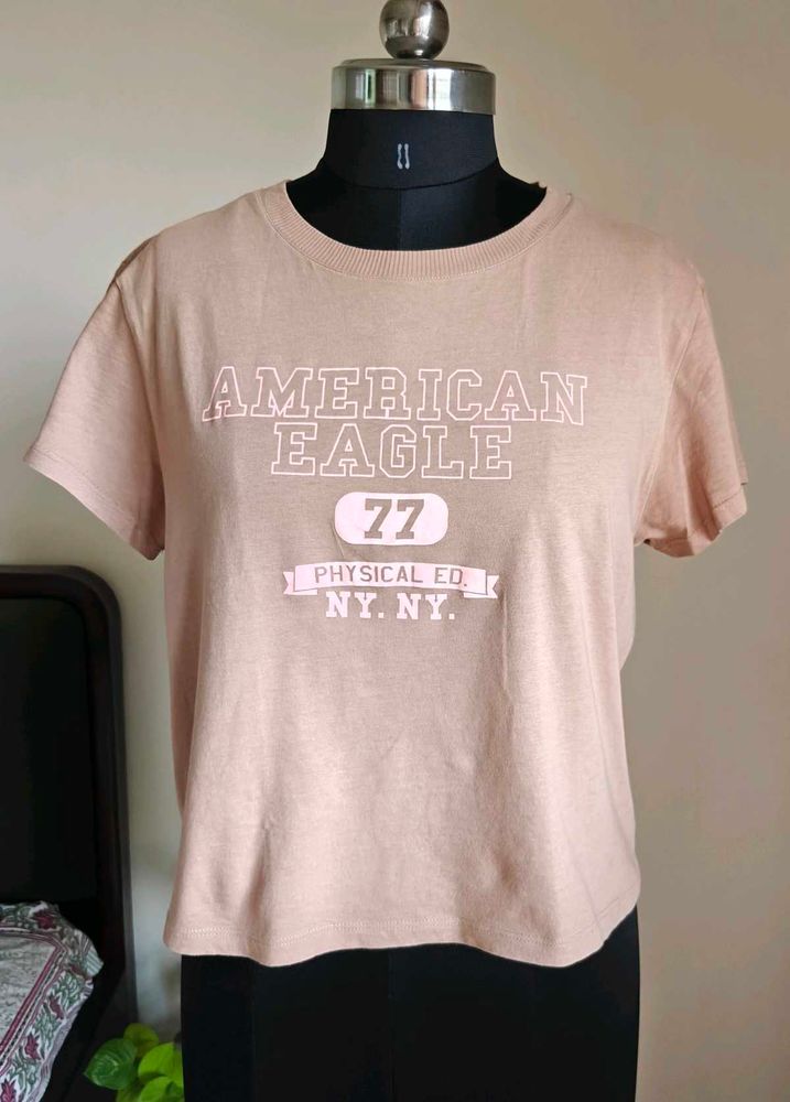 American Eagle "77" Graphic Tee