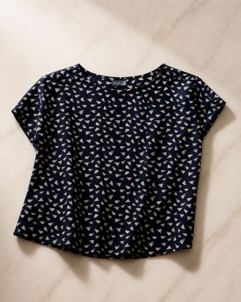 People Navy Blue top