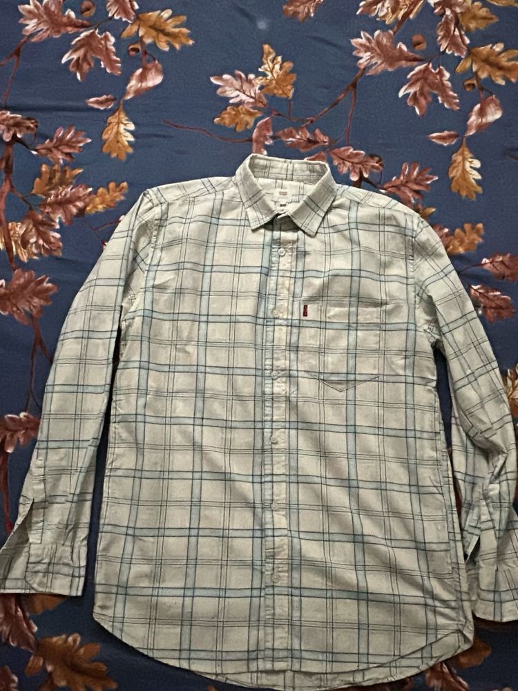 Men's Plaid Long Sleeve Shirt