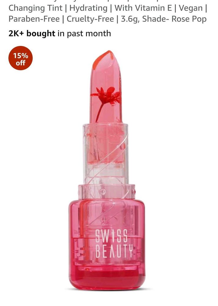 Swiss Beauty Jelly Lipstick