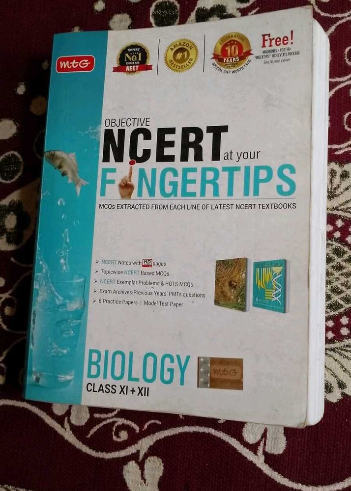 Objective NCERT at Your Fingertips Biology
