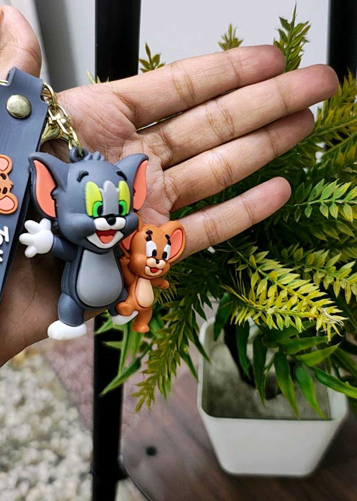 Tom and Jerry Keychain