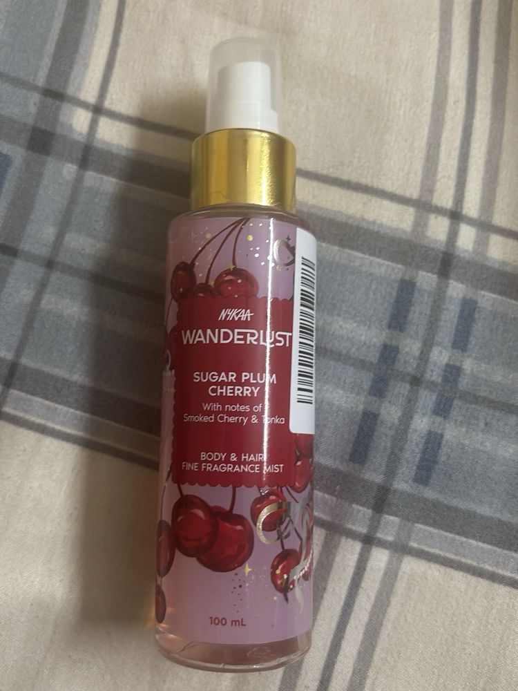 Nykaa Wanderlust Sugar Plum Cherry Mist