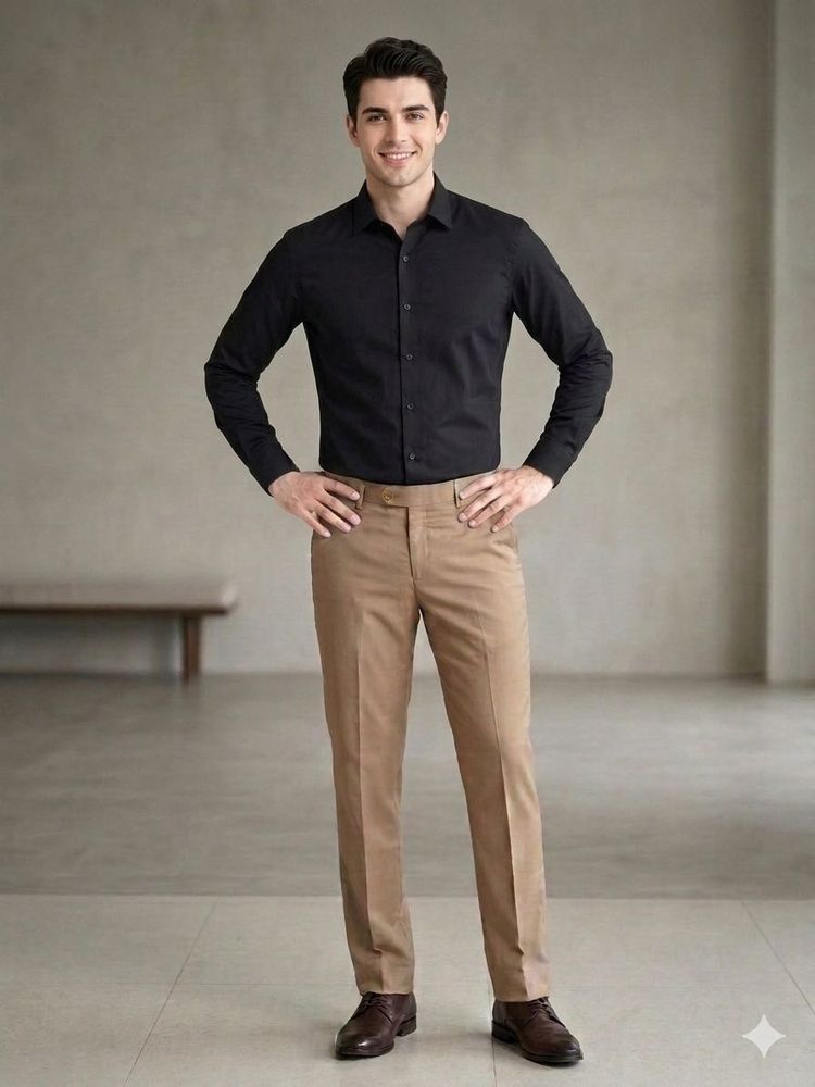 Classic Black Long Sleeve Shirt