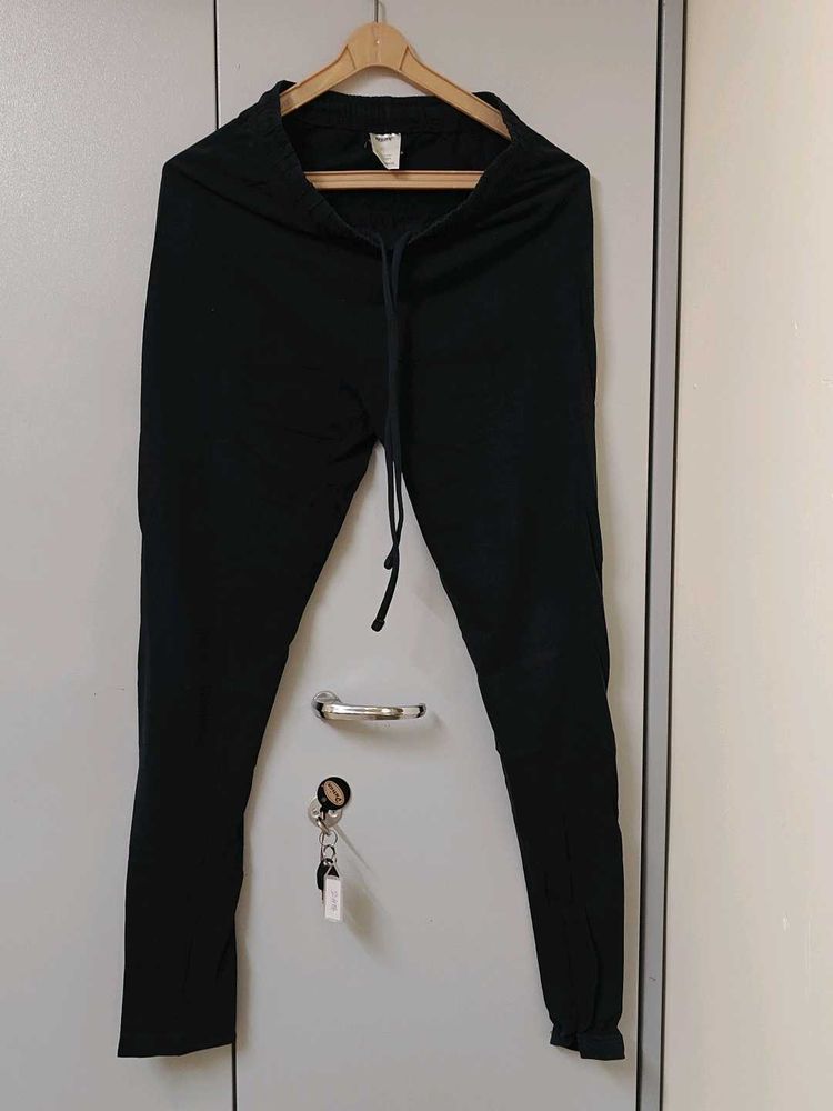 Black Straight Fit Salwar Pants
