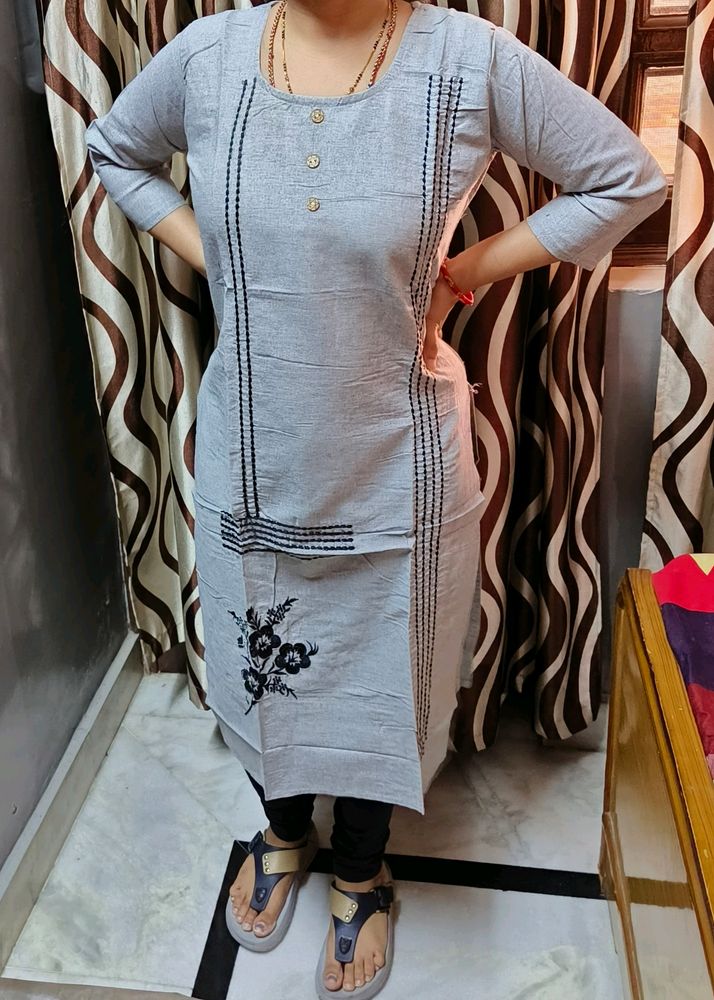 Khadi Cotton Kurti (New)