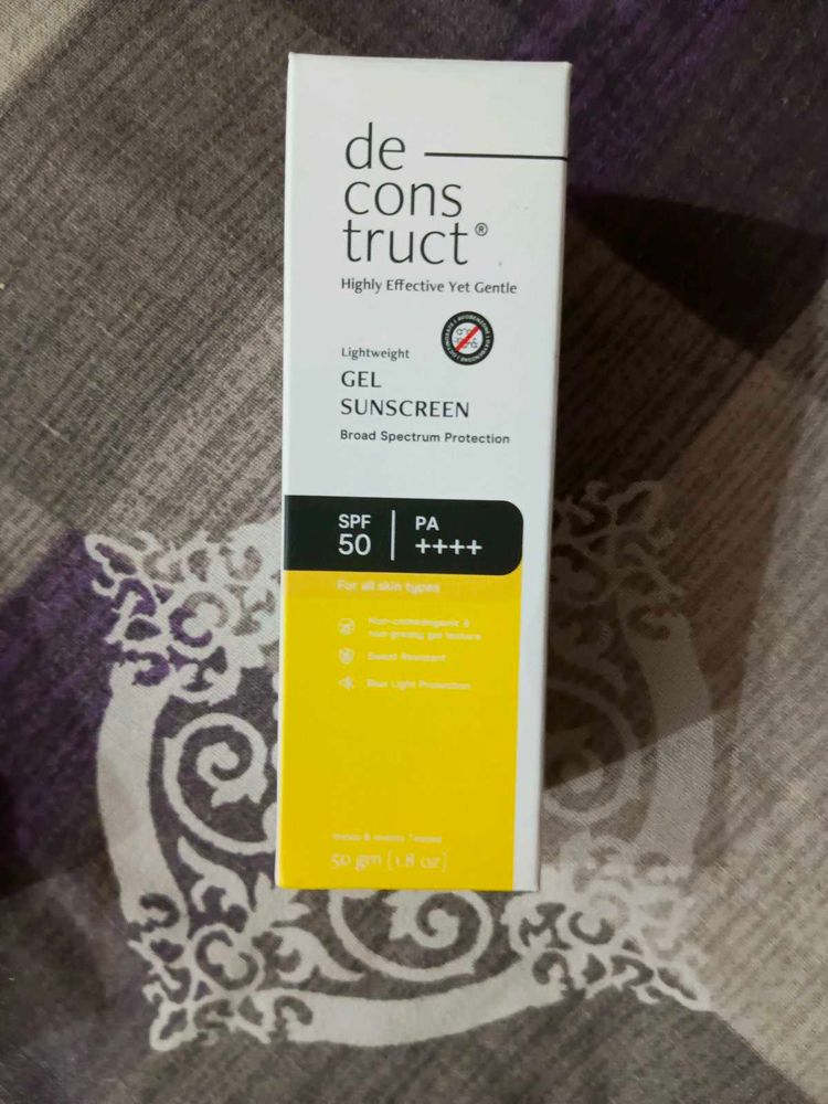 Deconstruct Gel Sunscreen SPF 50
