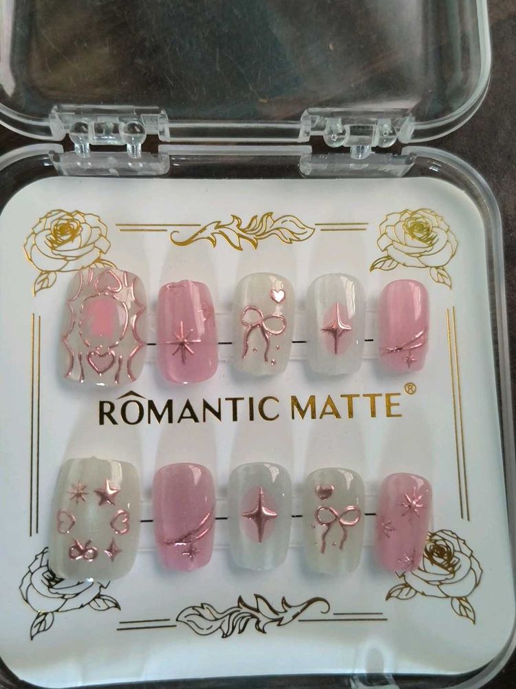 Romantic Matte Press-On Nails