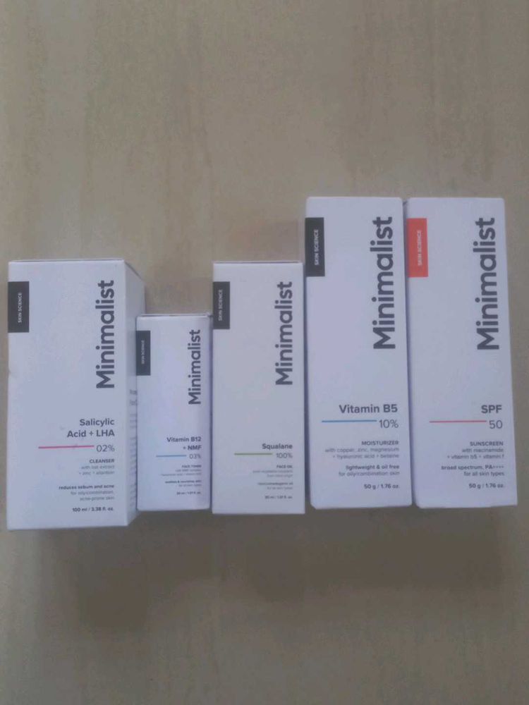 Minimalist Skincare Set