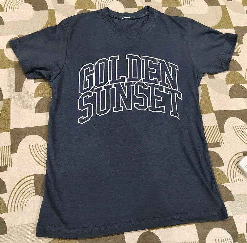 Golden Sunset Graphic T-Shirt