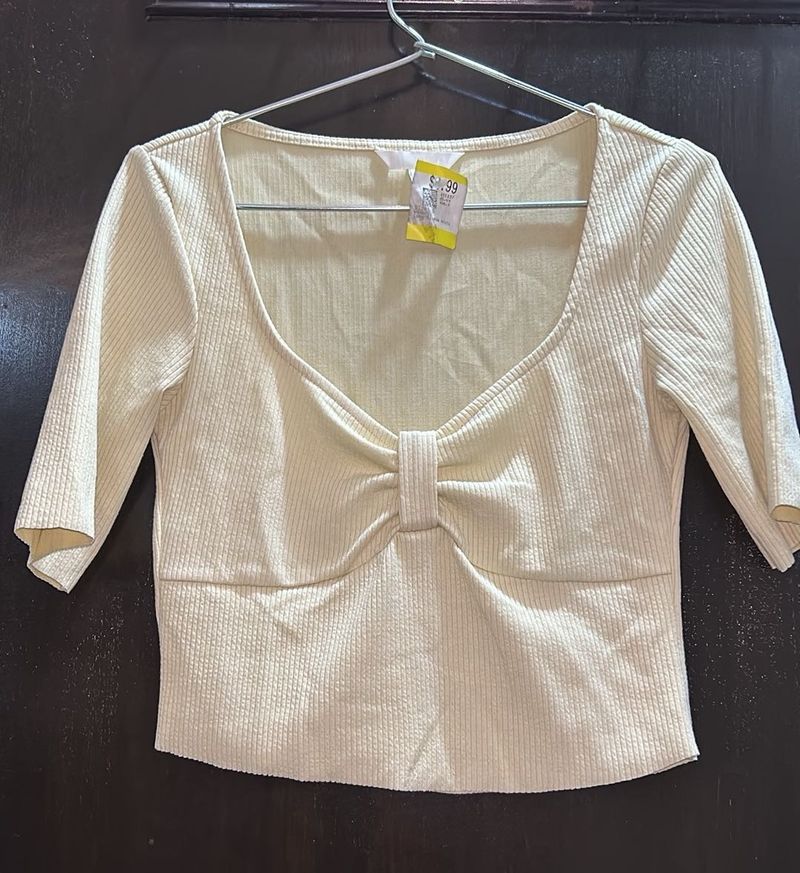 Bow Style H&amp;M Top💛