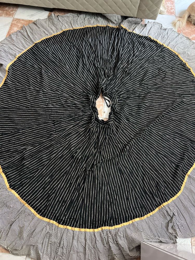 7-8 meter Striped Navratri chaniya