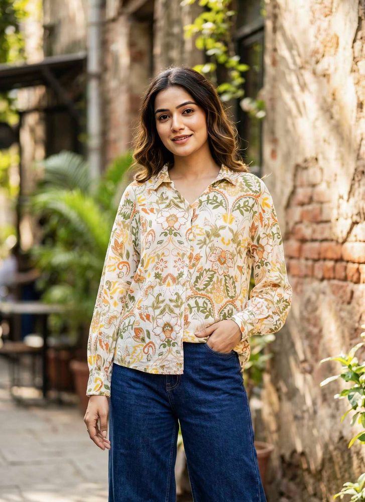 Women's Printed Casual Shirt