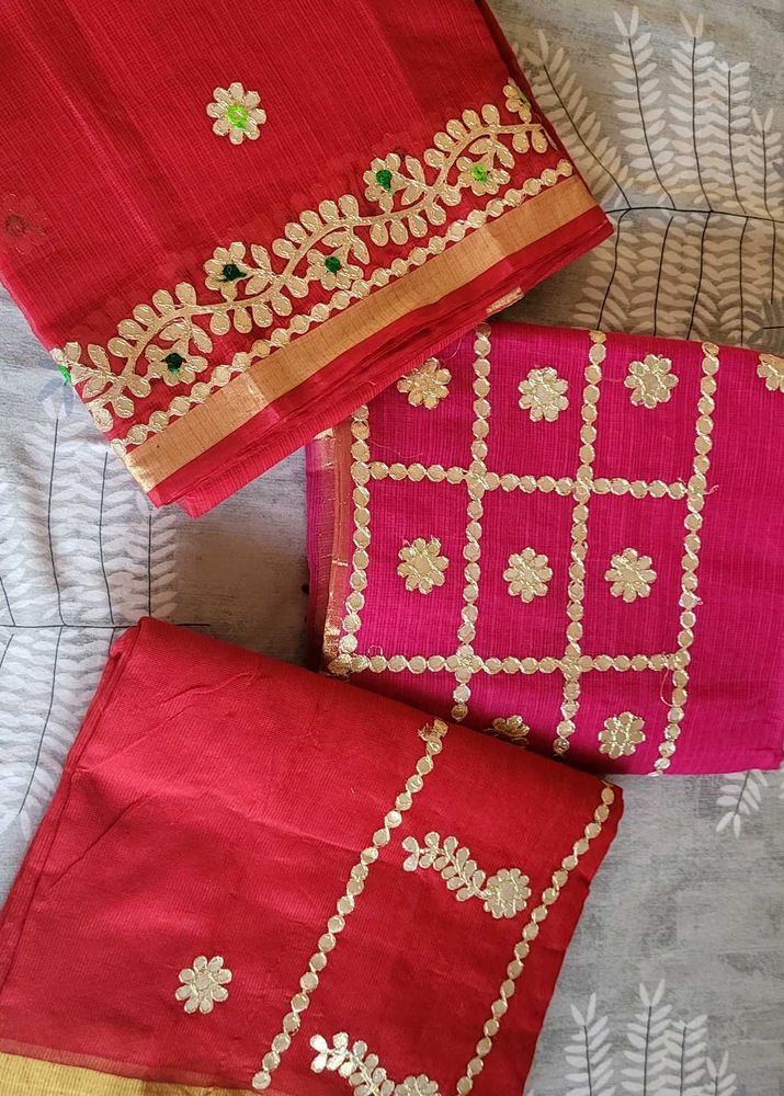 combo or 3 kota doriya saree