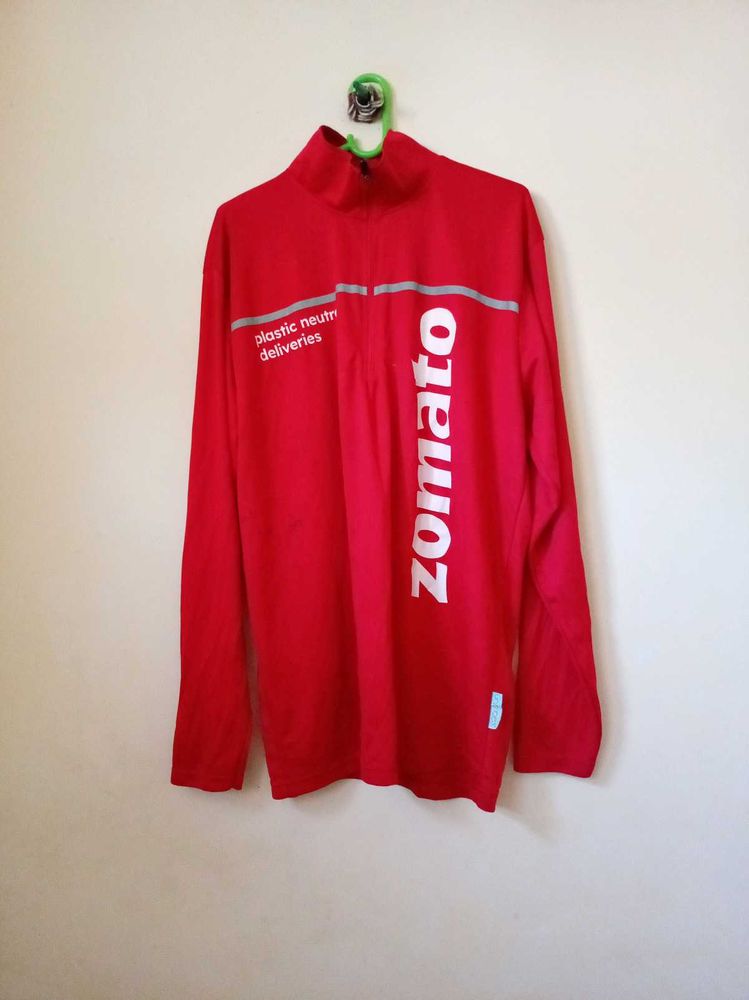 Zomato Red Long Sleeve T-Shirt