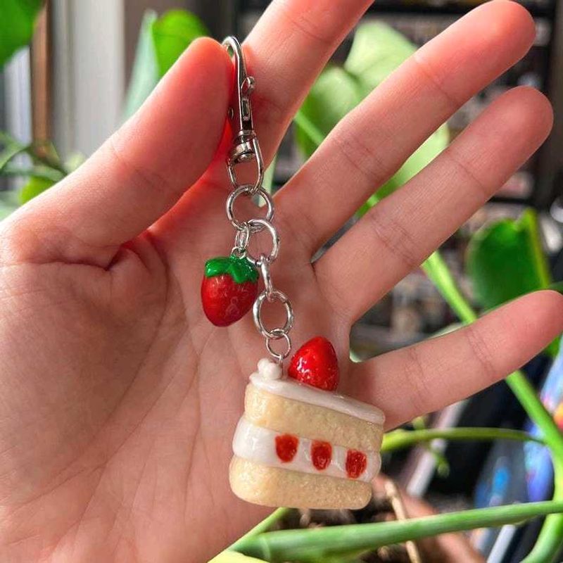 PRICE DROP ⬇️ Kawaii Miniature Strawberry Pastry