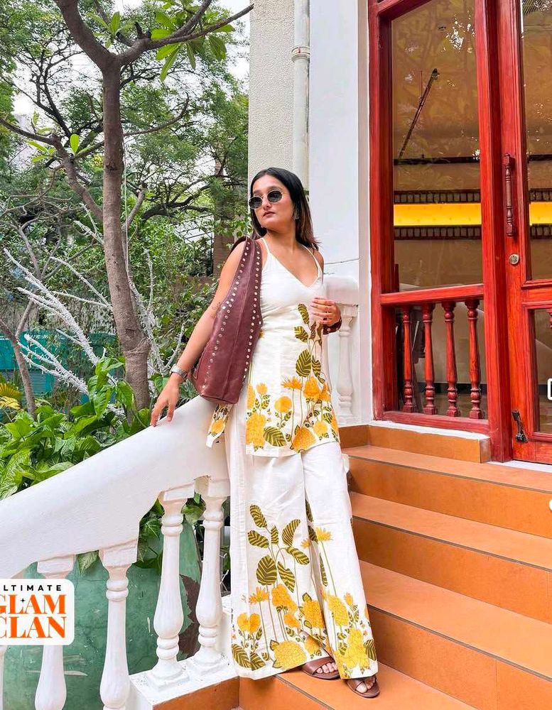 Nishorama DELILAH HALTERNECKKURTI PANT SET