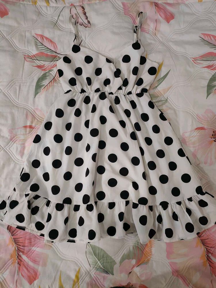 Pokla Dot Summer Dress
