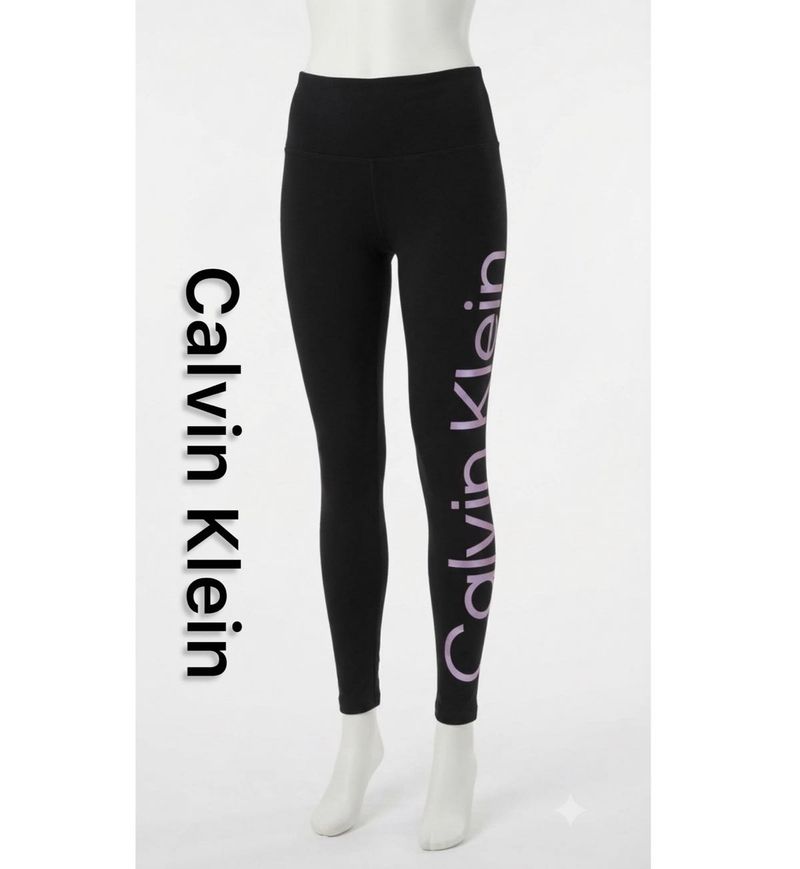 Calvin Klein Black Logo Leggings