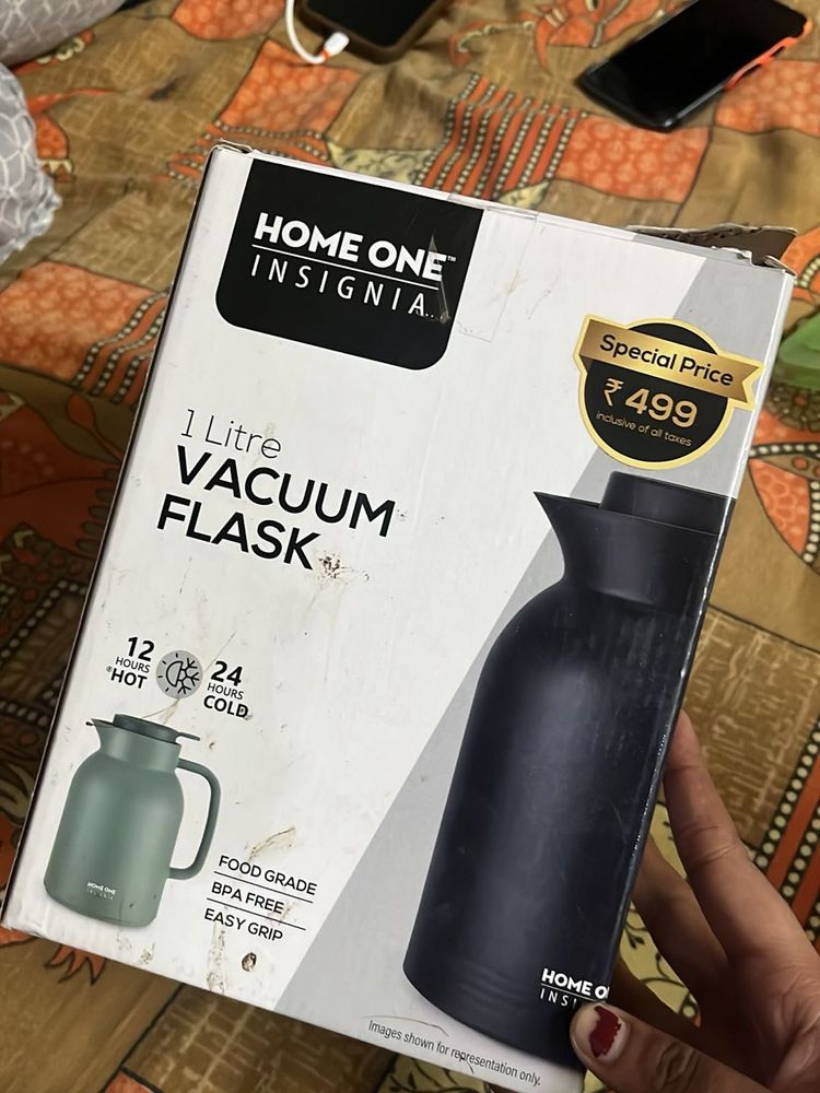 Home One Insignia Vacuum Flask 1 Litre