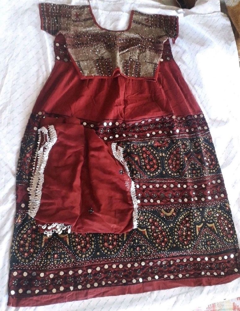 Embroidered Lehenga Choli Set
