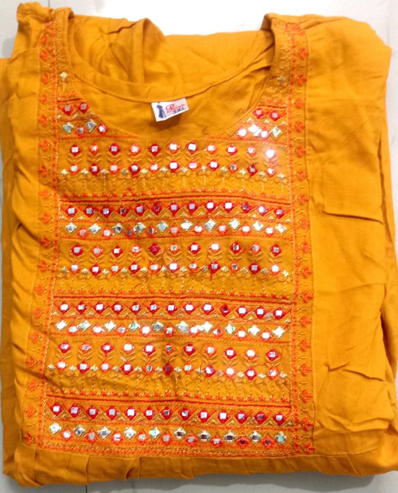 Mustard Festival Gown