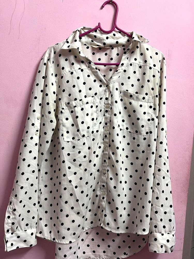 Polka Dot Blouse