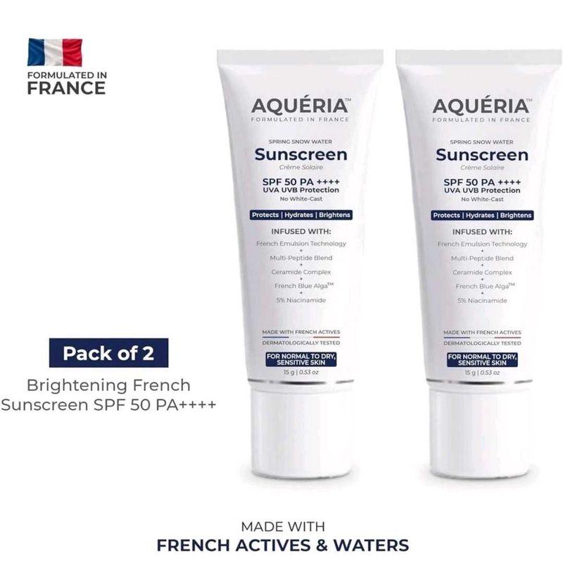 Aqueria Sunscreen Pack Of 2